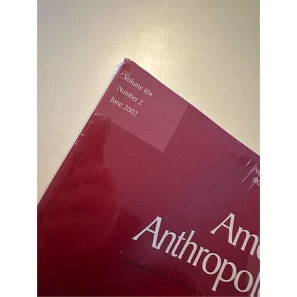 Anthropological Professionalization Turn Century in American Anthropologist Book - Picture 2 of 5